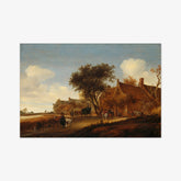 Landscape with Travellers before an Inn by Salomon van Ruysdael - thumbnail_0_nf_66fc7d638213847b6f3579f8